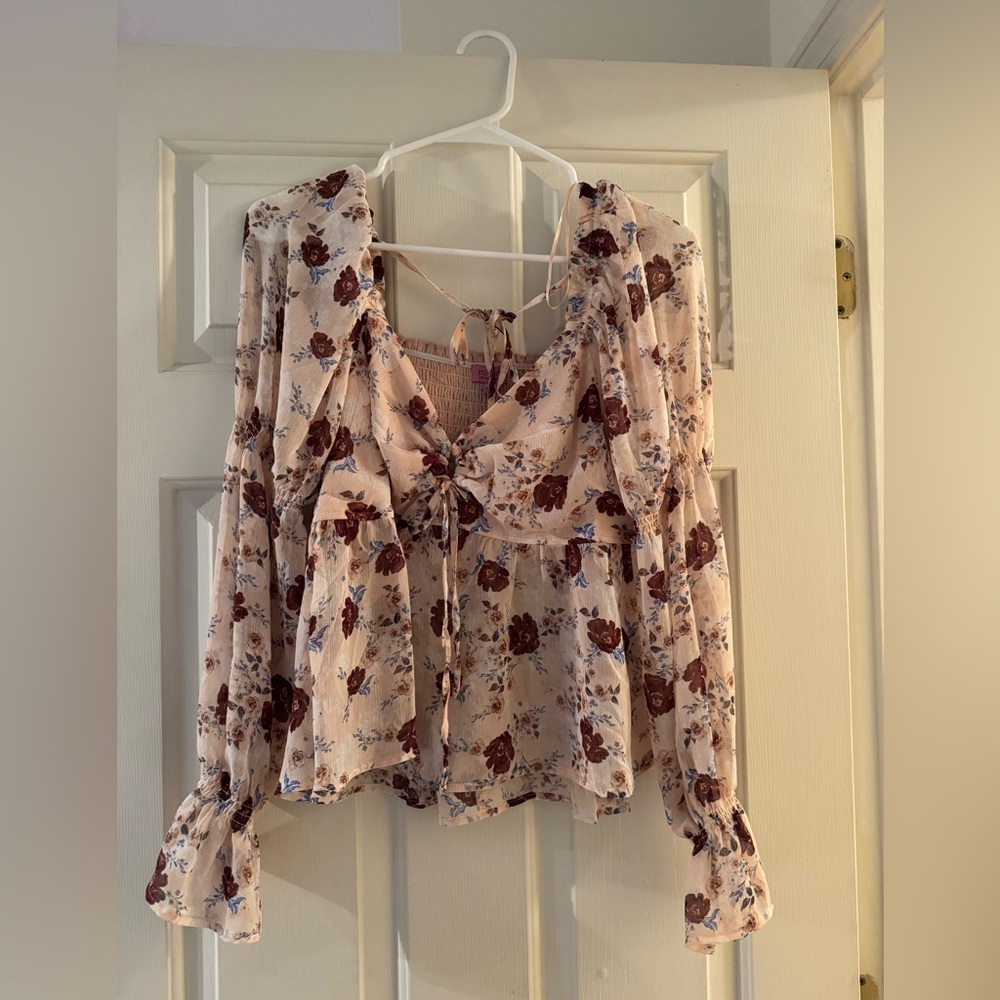 Francescas floral top